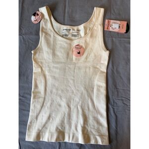 Shapermint Essentials Tank Cami Cream Shapewear Camisole L/G 62008S NEW